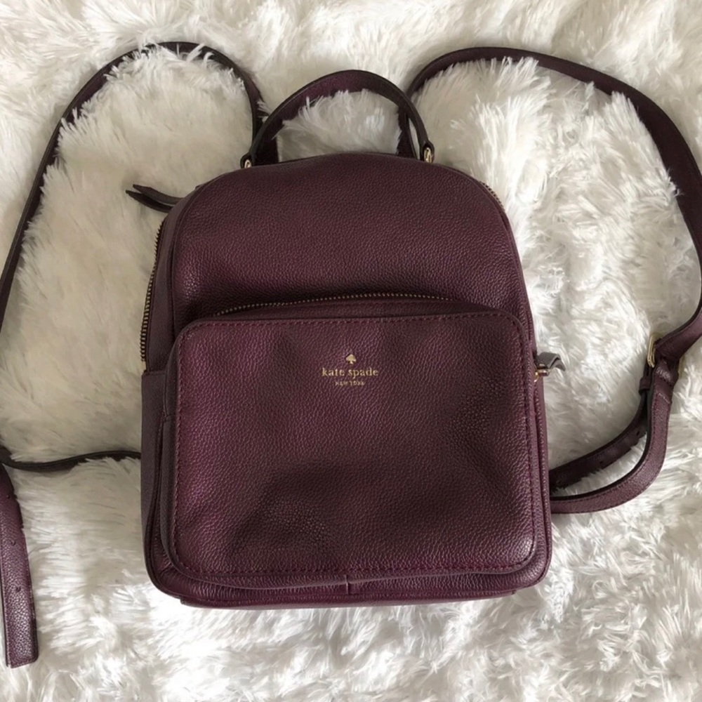Kate Spade Plum Mini backpack